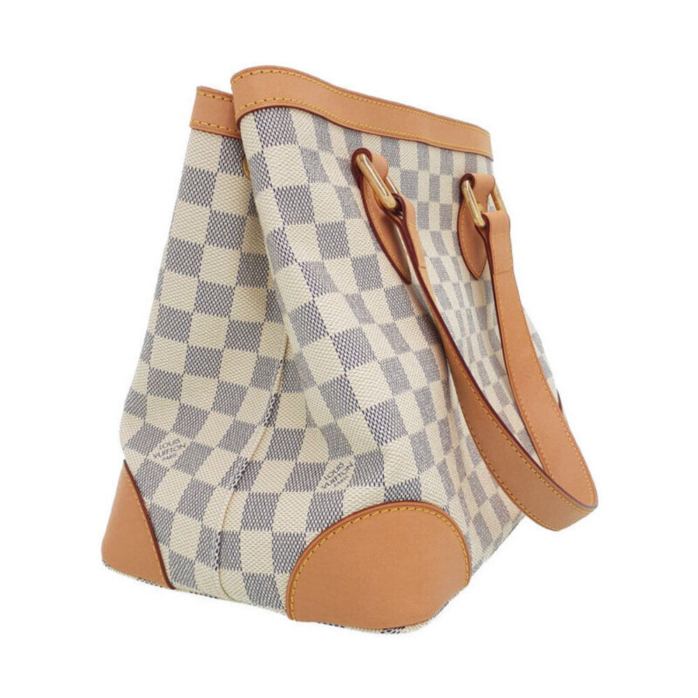 Louis Vuitton Tote Azur Damier White Bag Hampstead